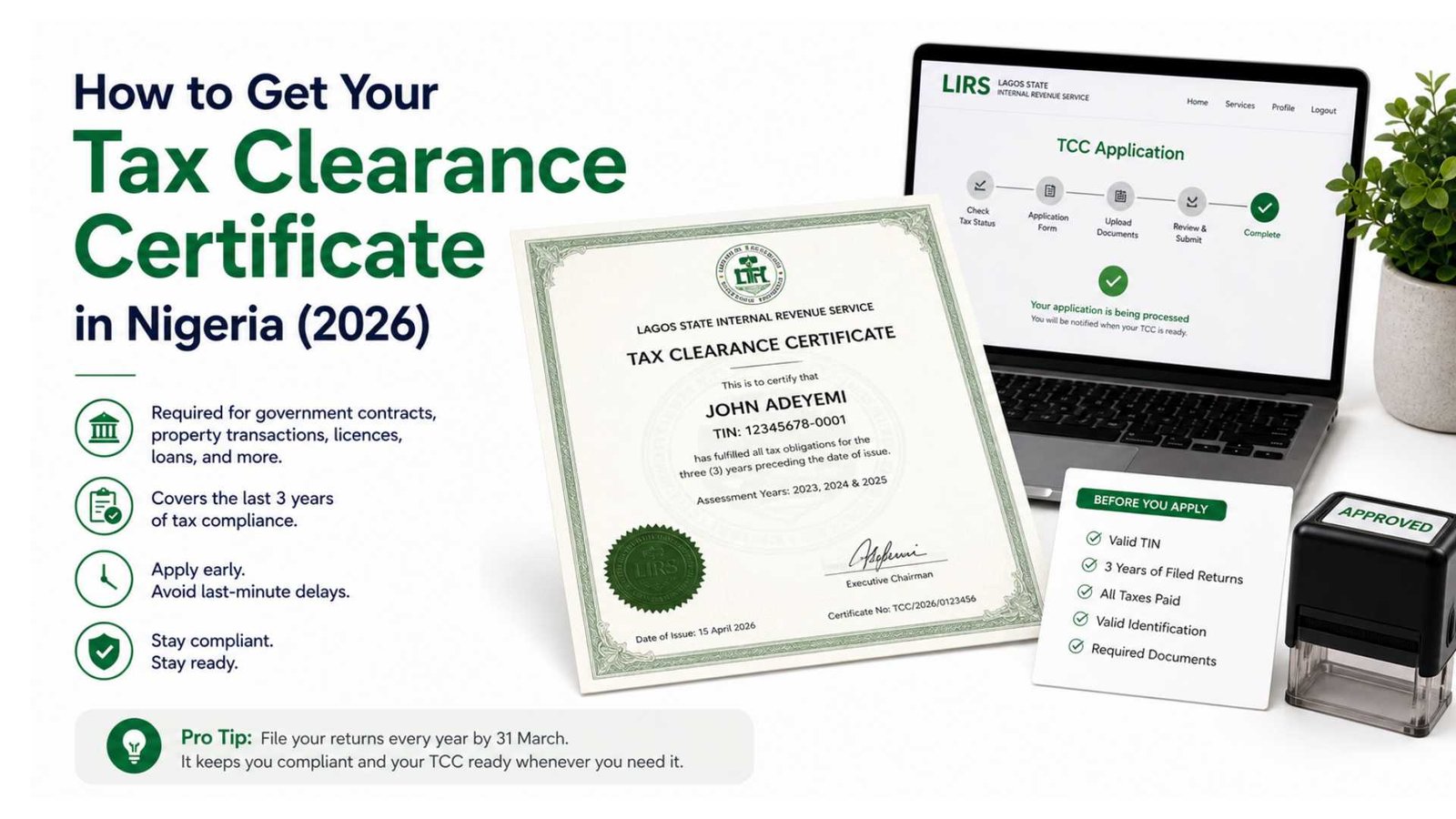 How to Get Your Tax Clearance Certificate in Nigeria (2026)