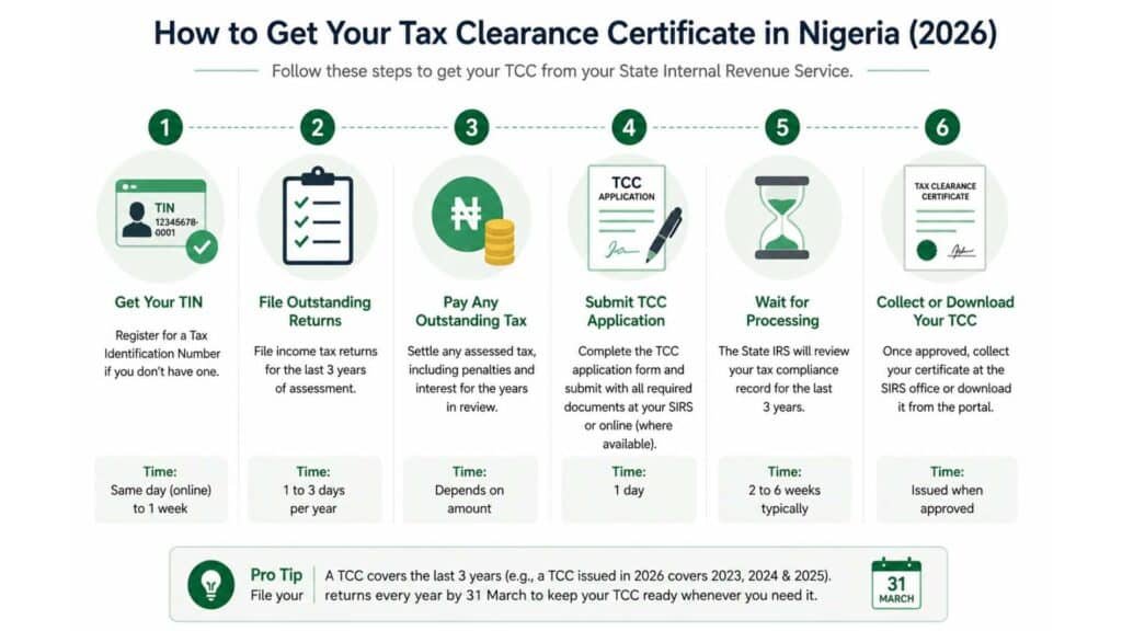 How to get your tax clearance certificate in nigeria